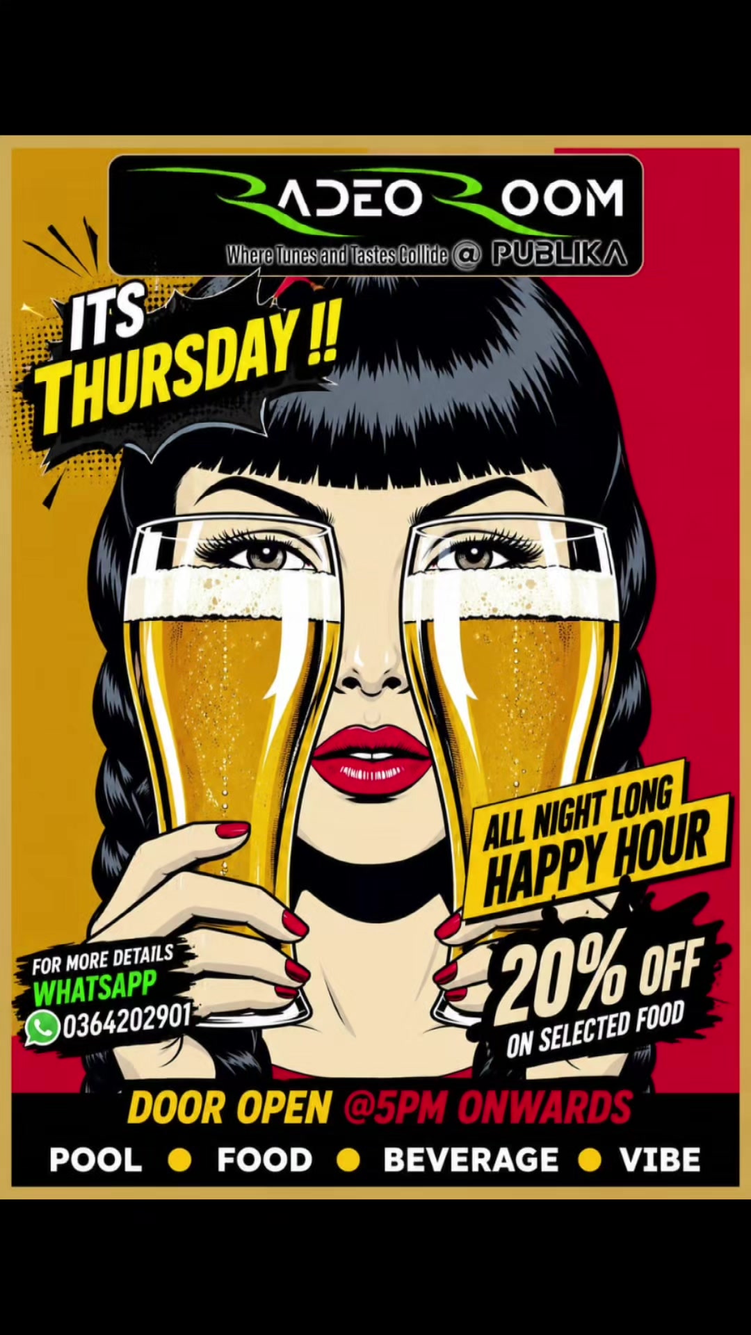 @RadeoRoomRestobar@Publika