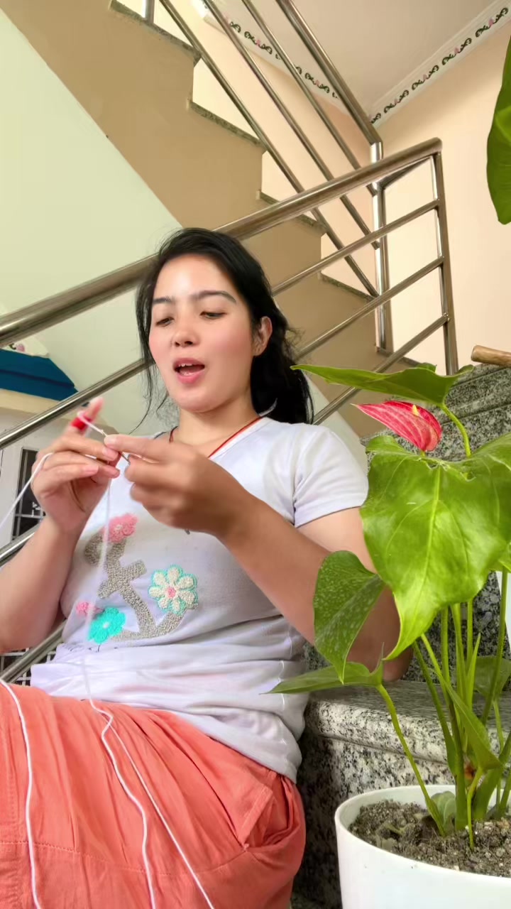 @reena's crochet crop top