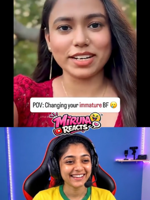 @Miruna reacts