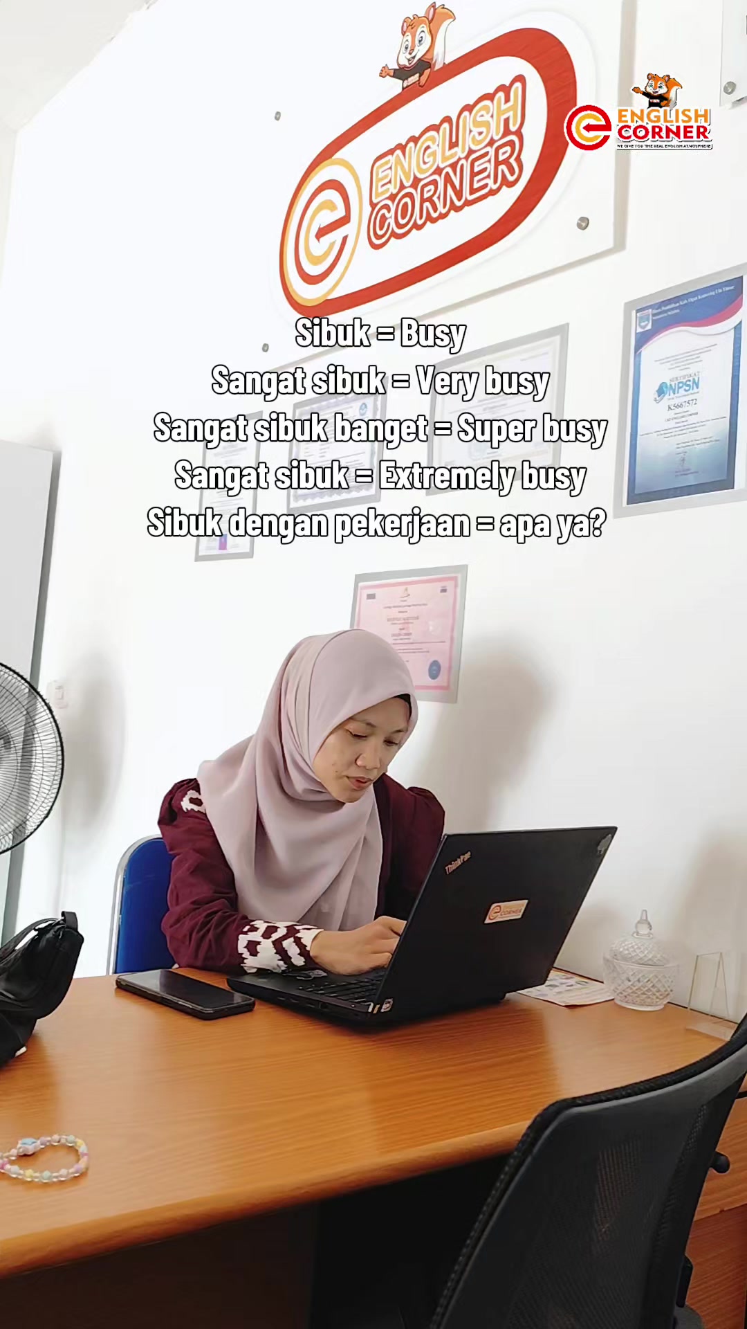 @English Corner Belitang
