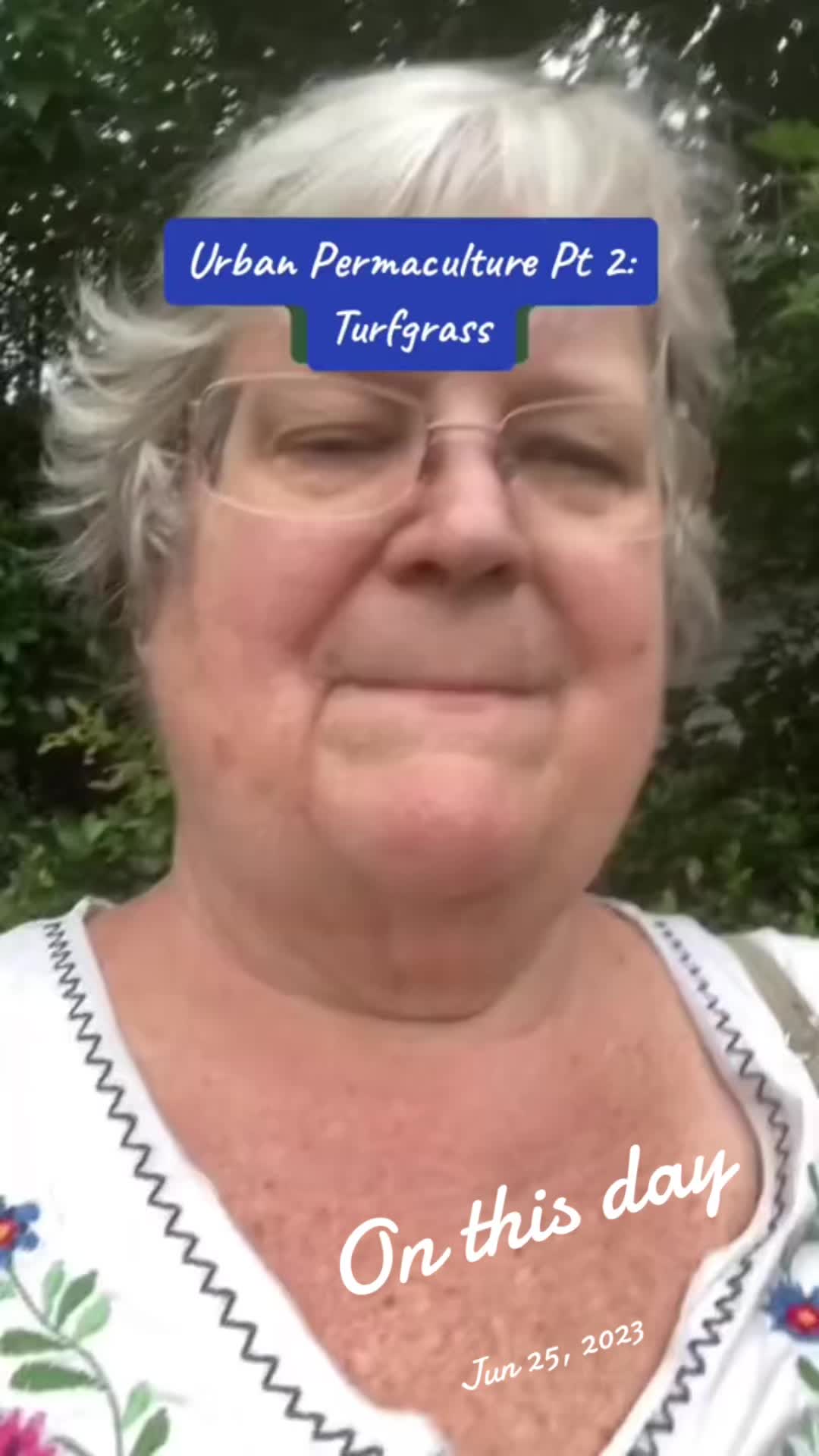 @Permaculture Grandma Melanie