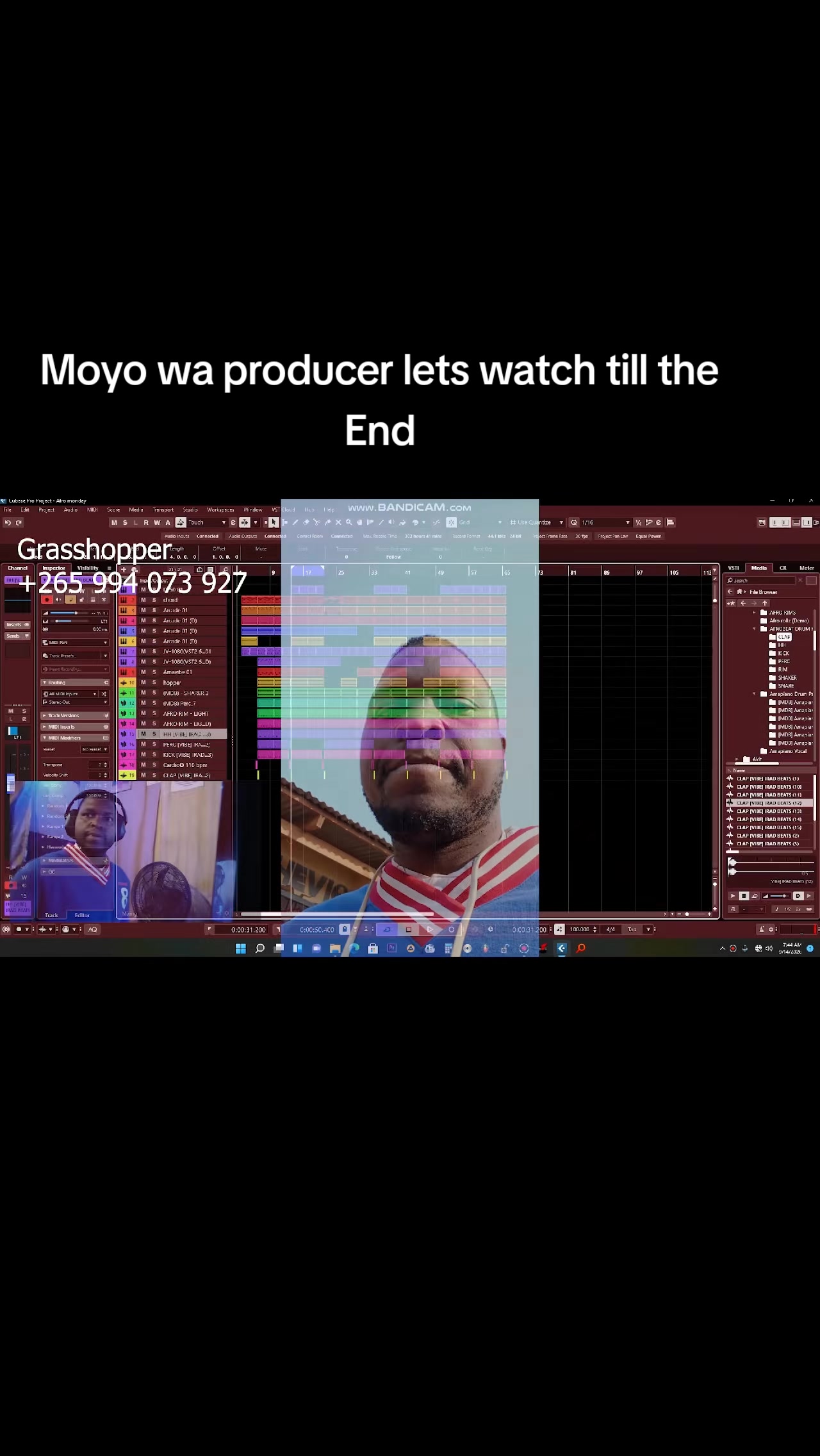 @Dr Grasshopper the producer