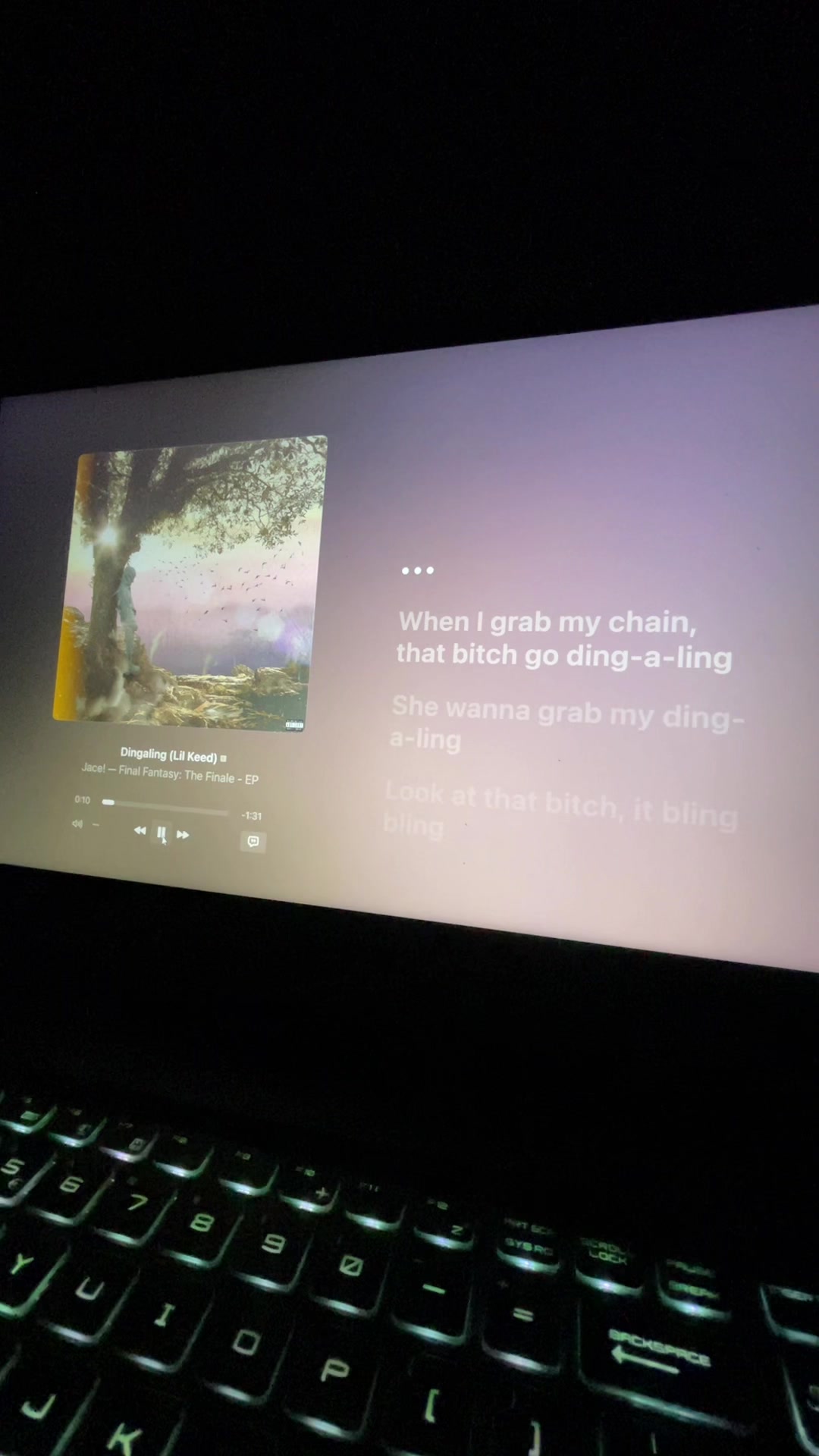 @msilaptoplyrics