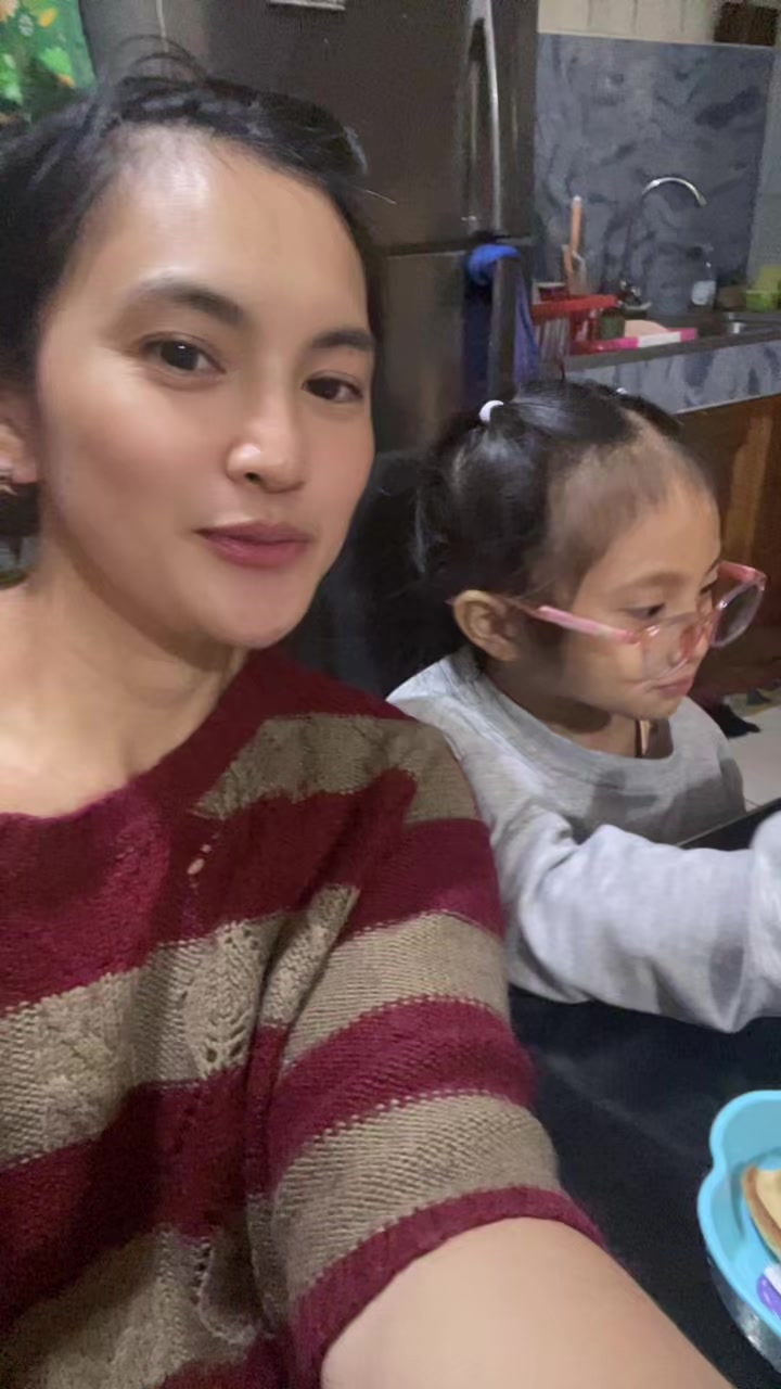 @Mommy Ebon and Baby Luna
