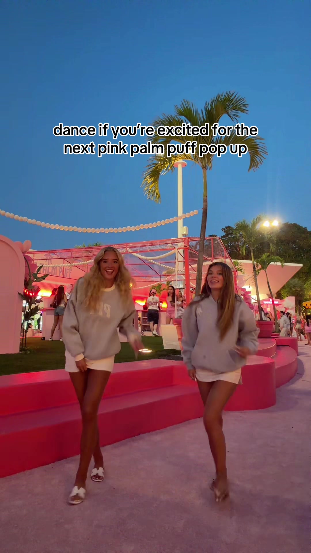 @PINK PALM PUFF
