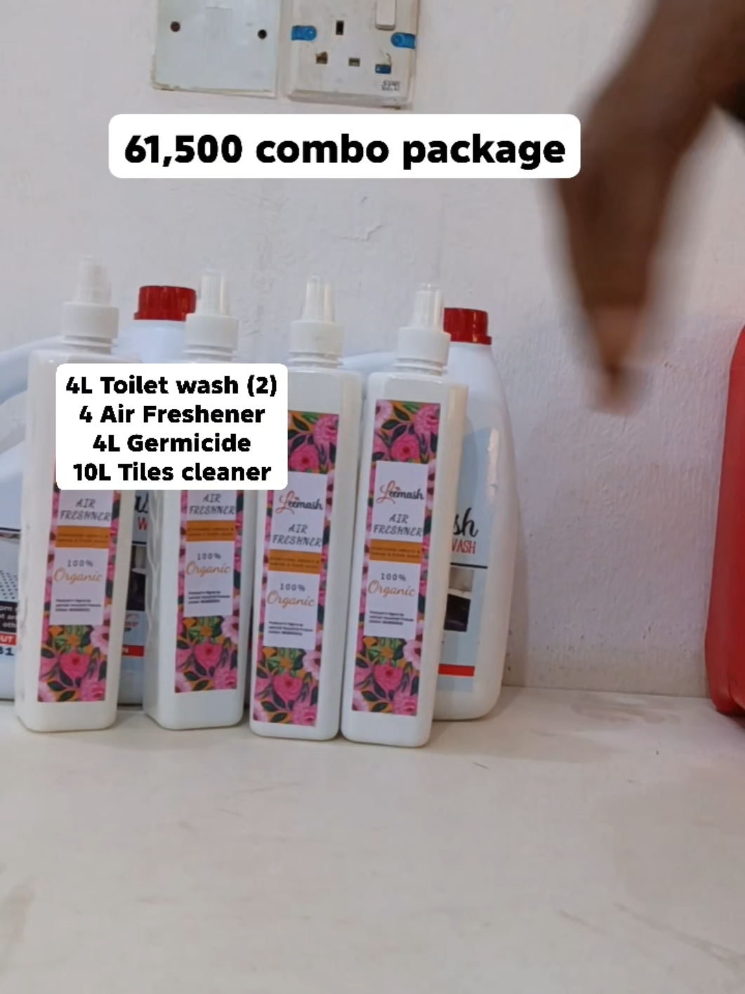 @Leemash cleaning products