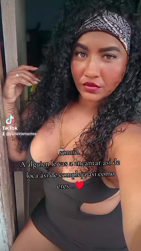 @la morenita linda 😘