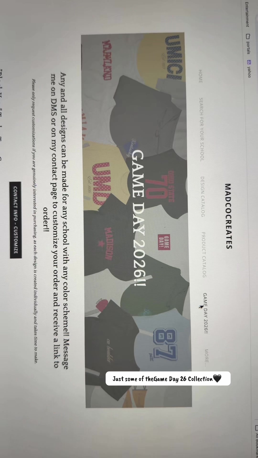 @Custom College Merch
