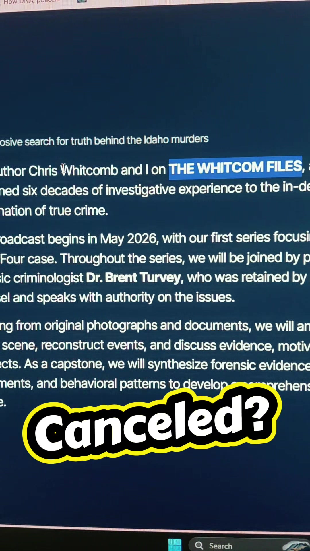 @Julez True Crime Reactions