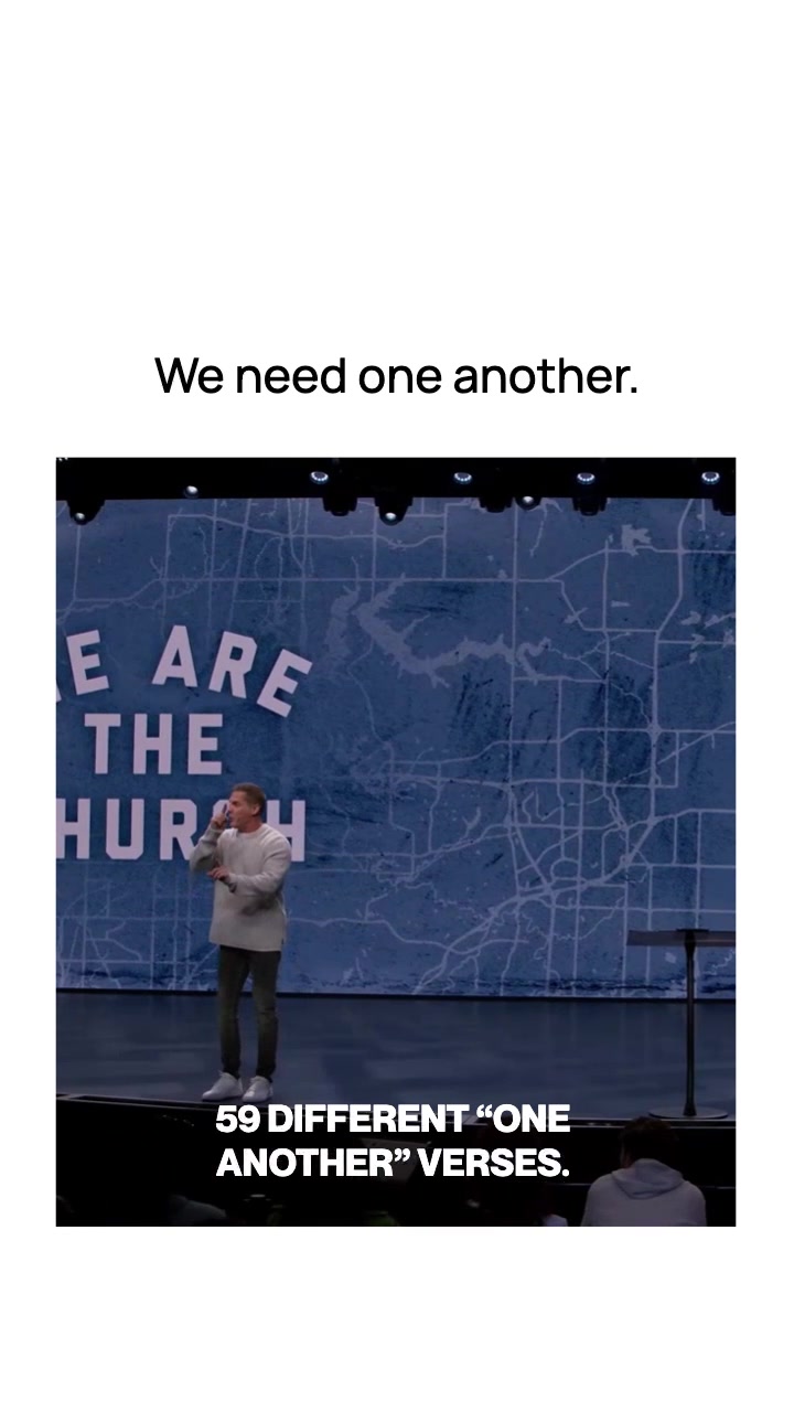 @Craig Groeschel