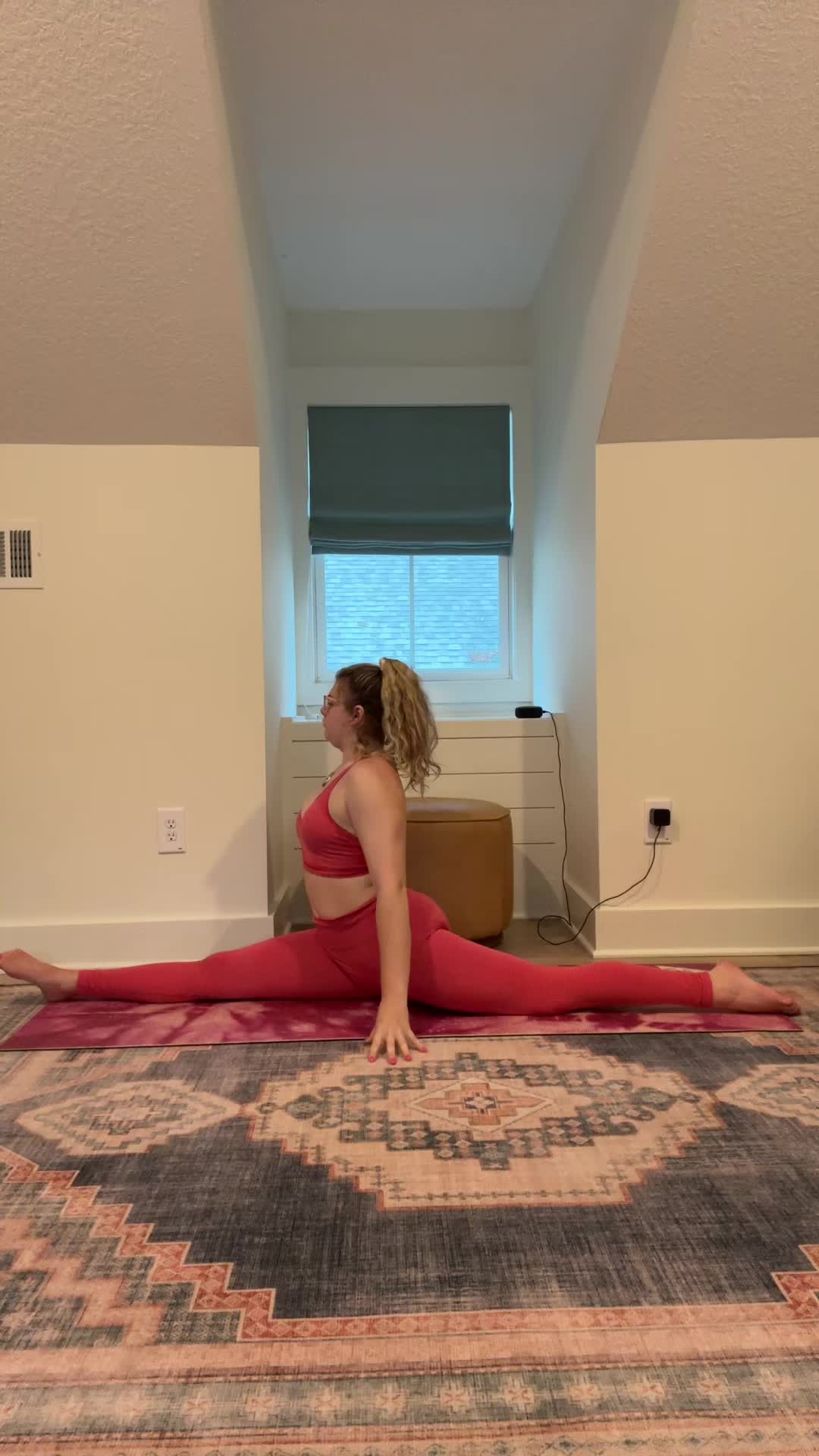 @Olivia is very flexible
