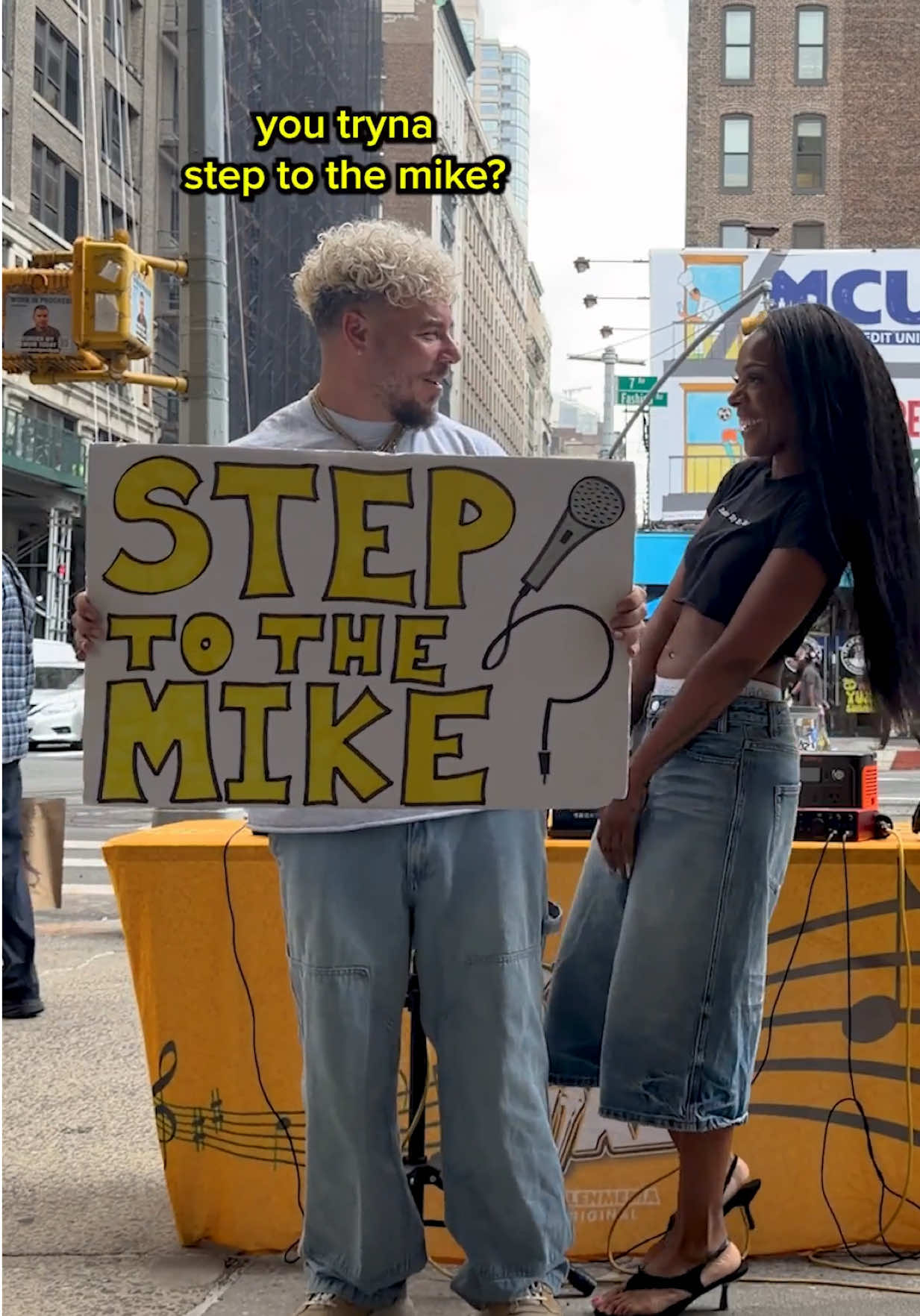 @Step to the Mike