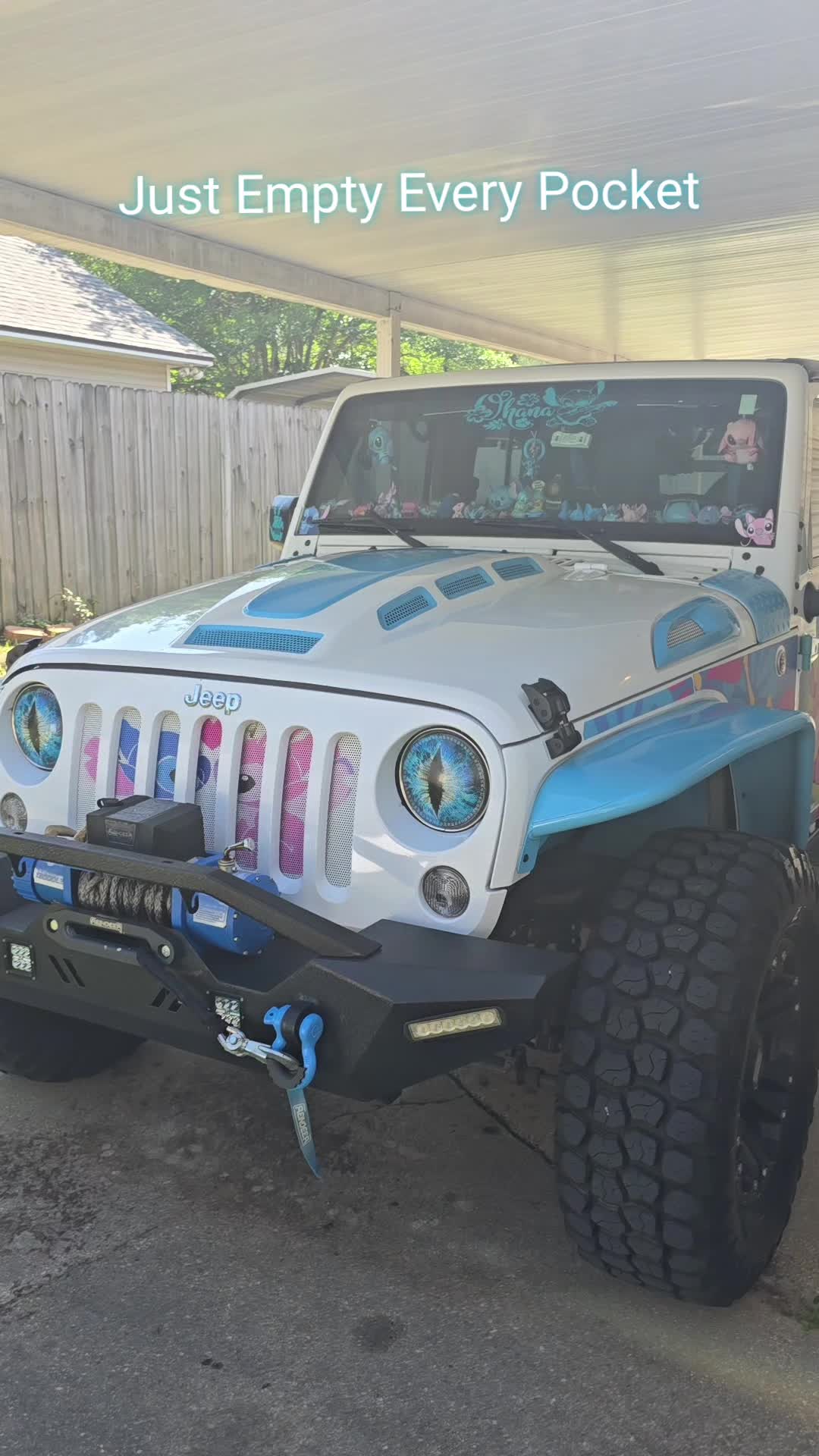 @Stitch and Angel Jeep