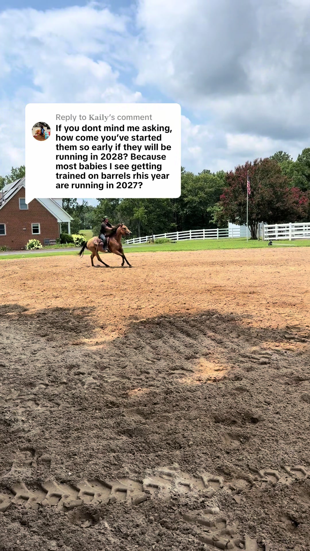 @Barrel racing dad