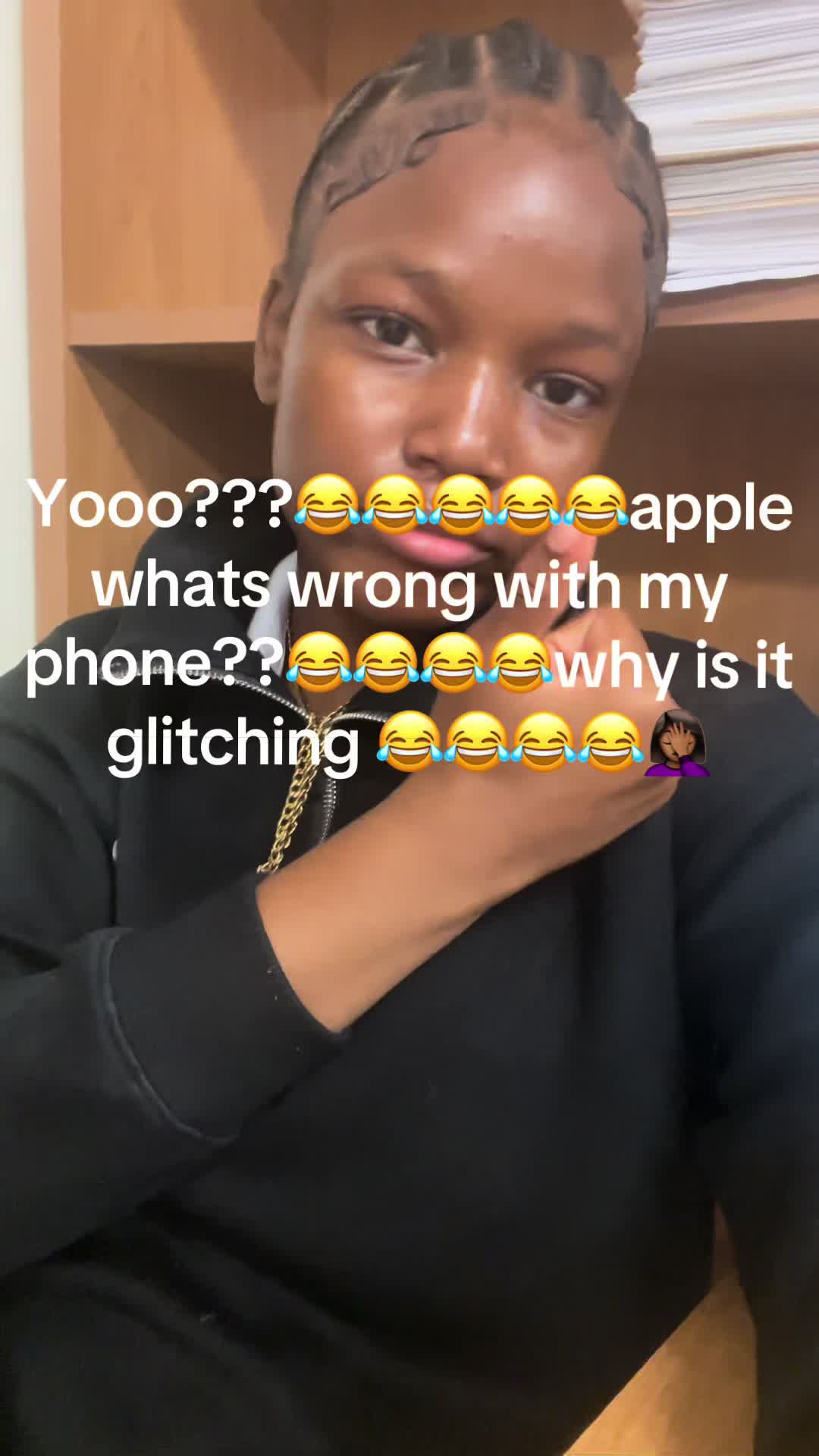 @If she look she took
