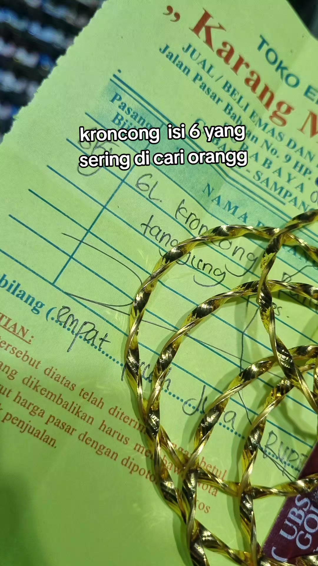 @Toko Perhiasan Karang Mas 2