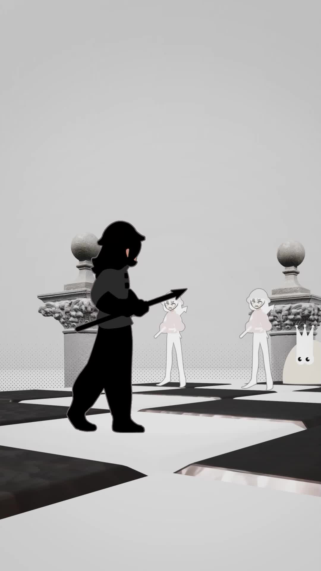 Creibis Rook When Chess Pieces Get Captured🏁 | Creibis (@creibis_animation)
