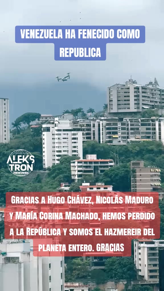 @Aleks Tron #HistoriaActual🌎