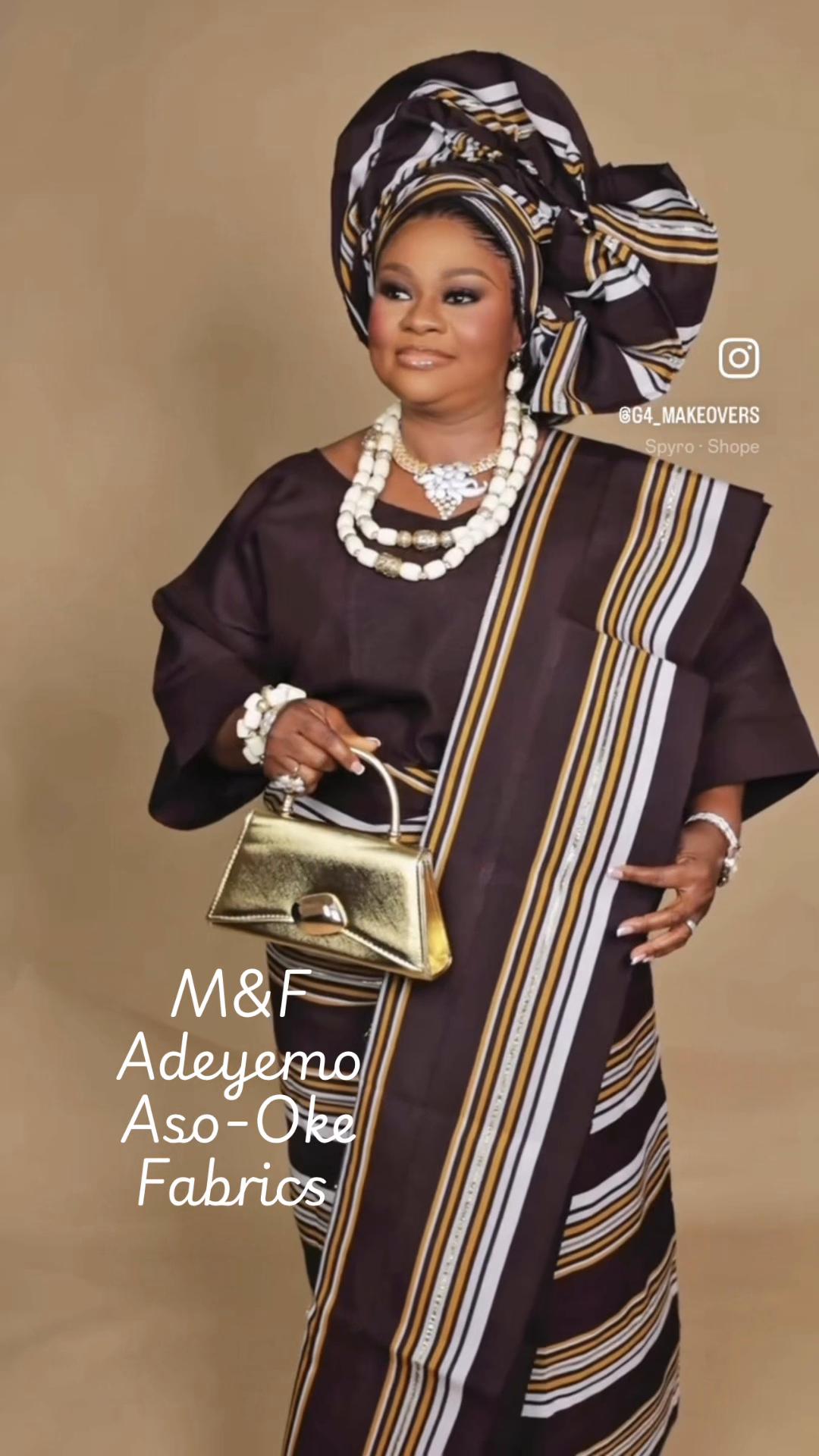 @M&F Aso-Oke Fabrics Houston Tx