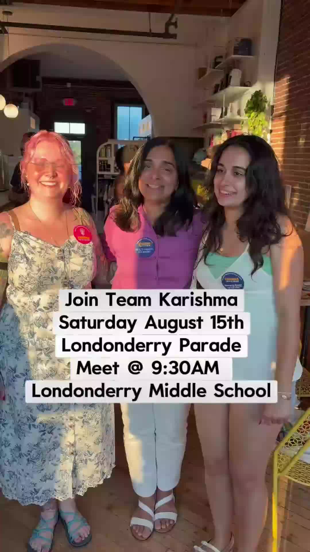 @Karishma for Senate