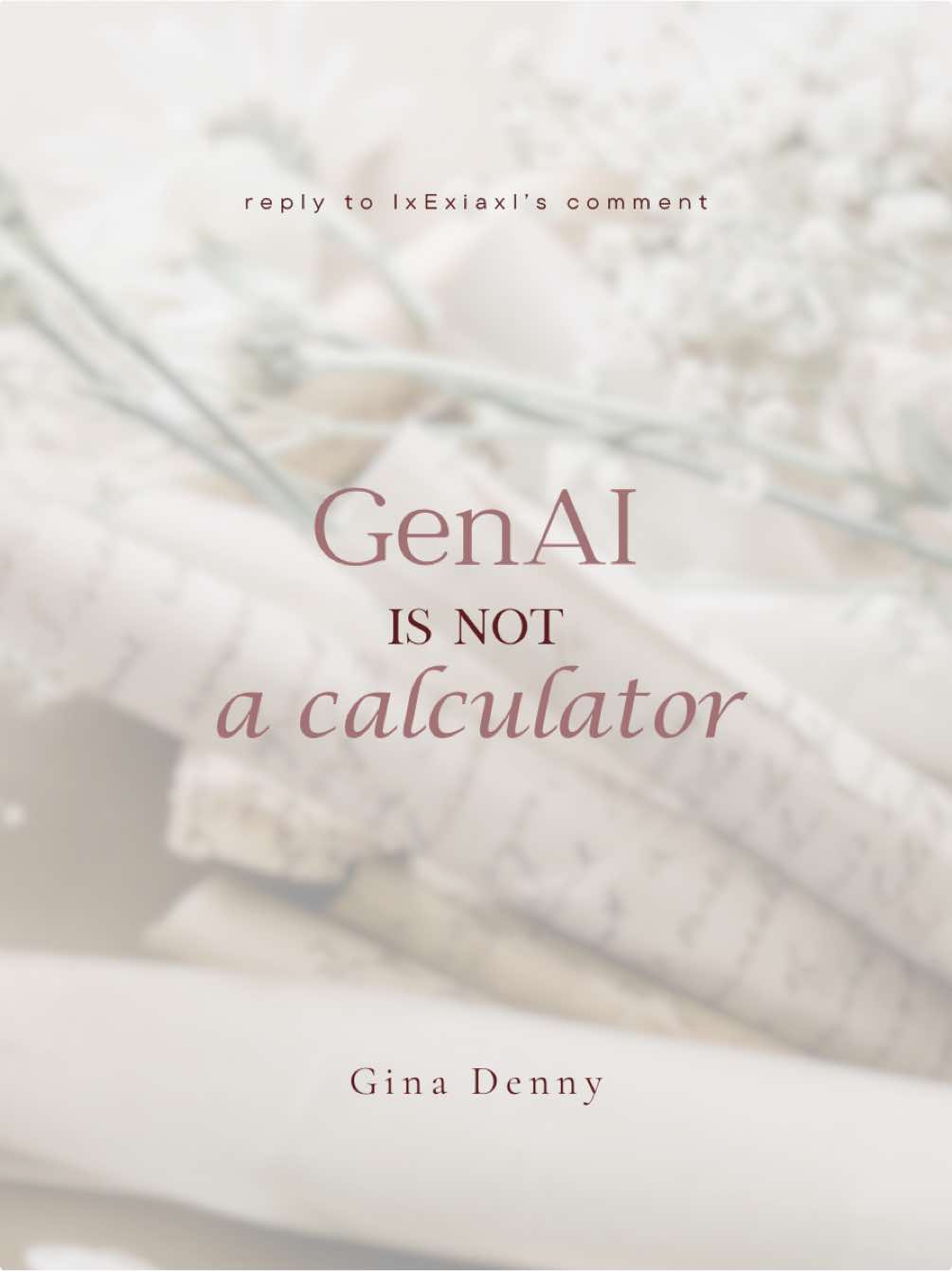 @Gina Denny