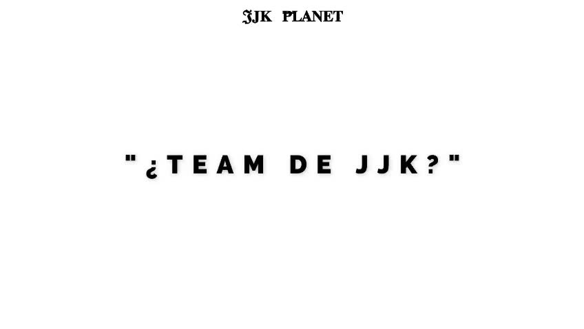 @JJK —PLANET