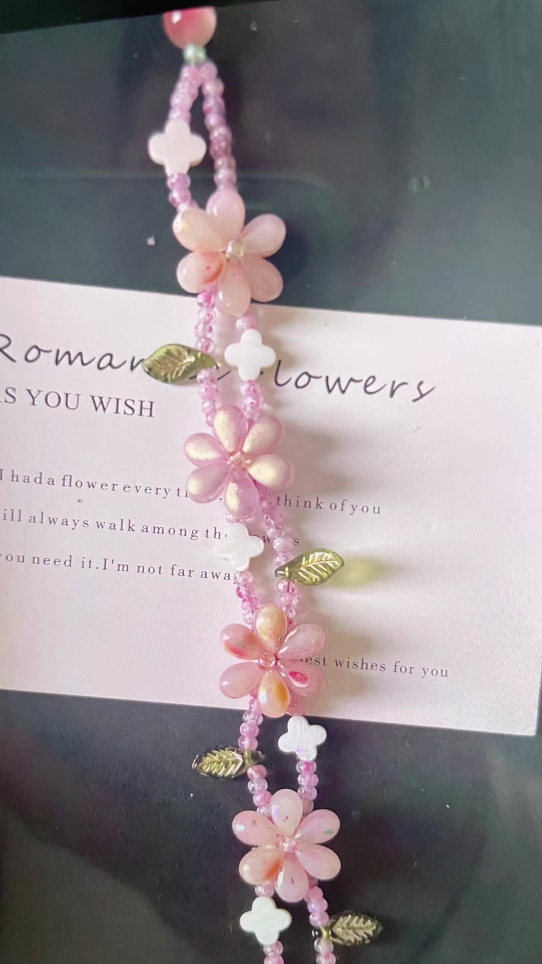 @DIY beads bracelets.