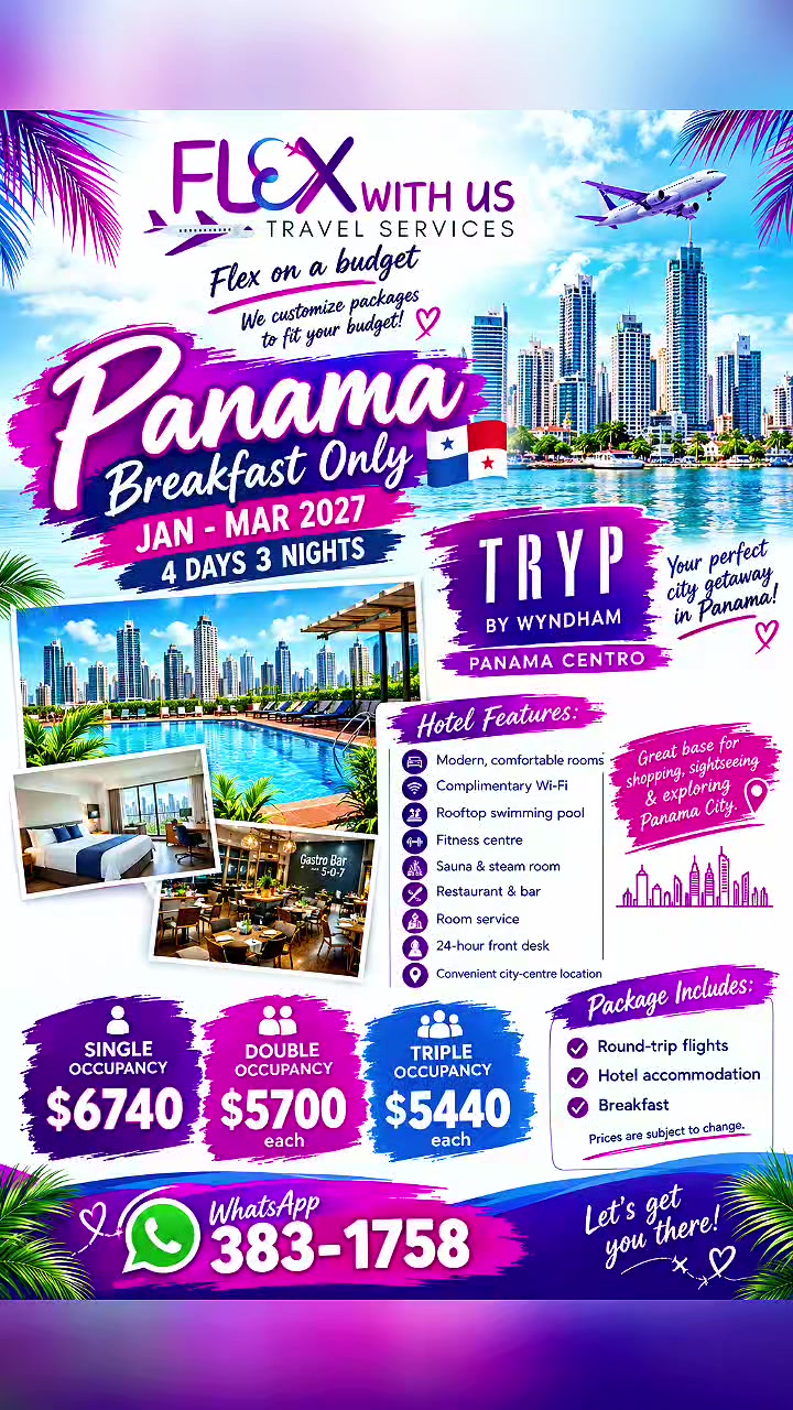 @Flex With Us Travel Services