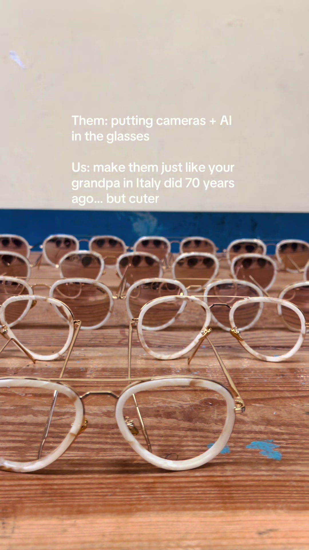 @MEMOR&Iacute; &bull;Narrow Fit Sunglasses