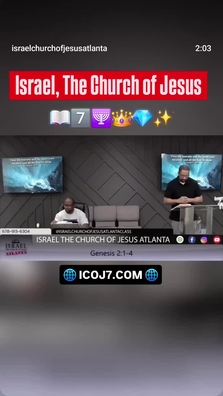 @Israel,The Church of Jesus DC