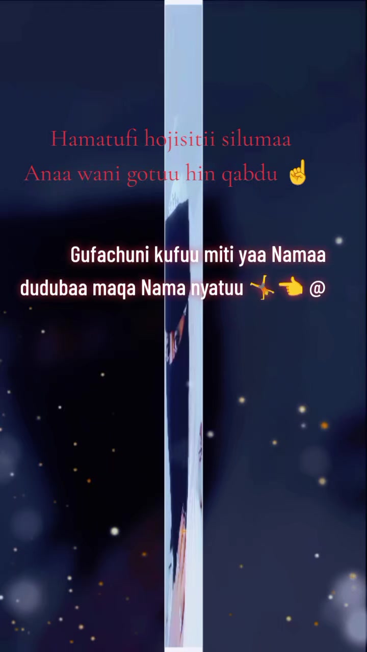 @Nabuyee ofiin botuu mannaa