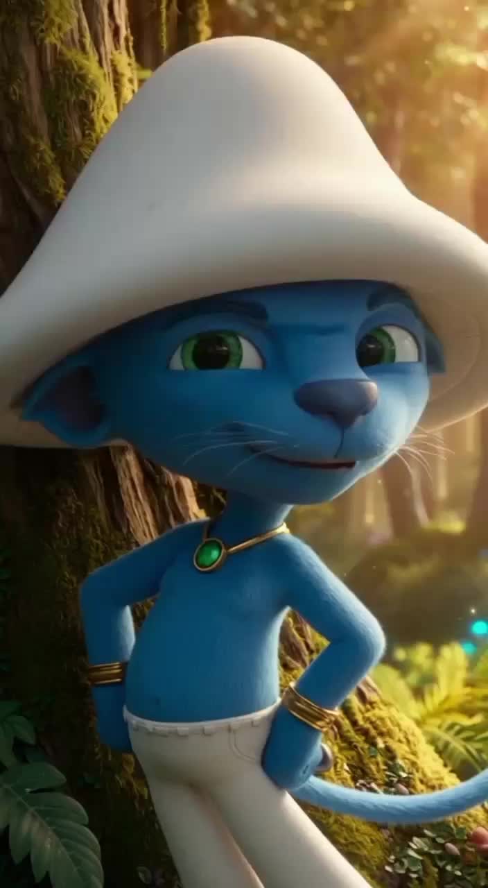 @smurf cat