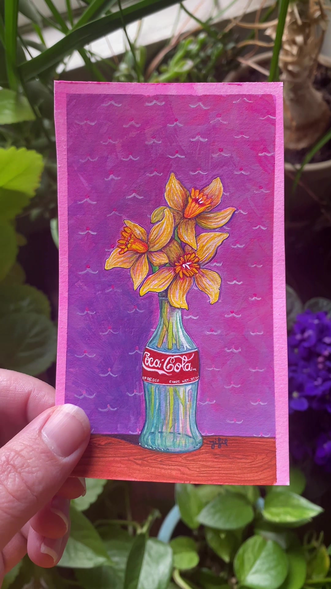 @Jillian Renee: Tiny Paintings