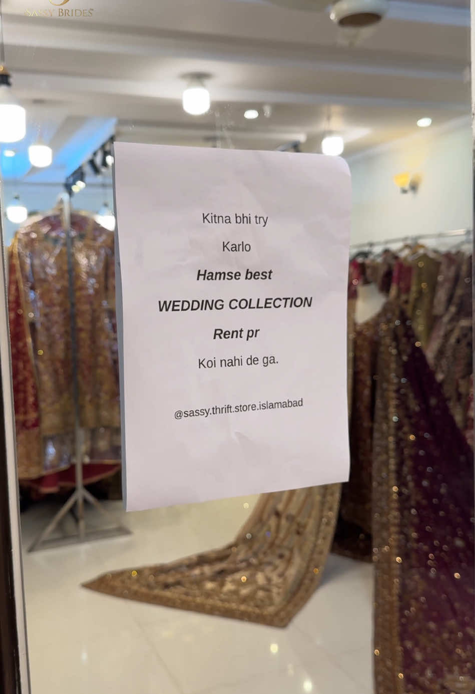 @SassythriftstoreIslamabad