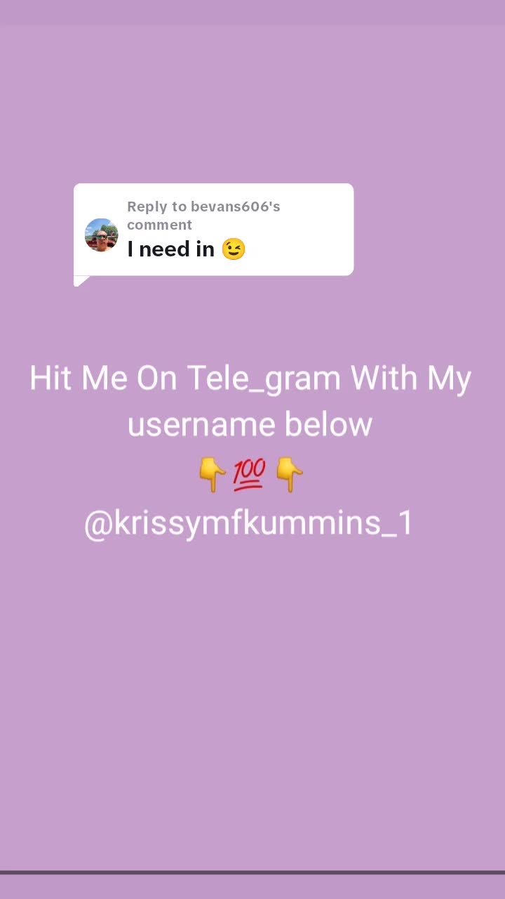 @Krissy Kummins