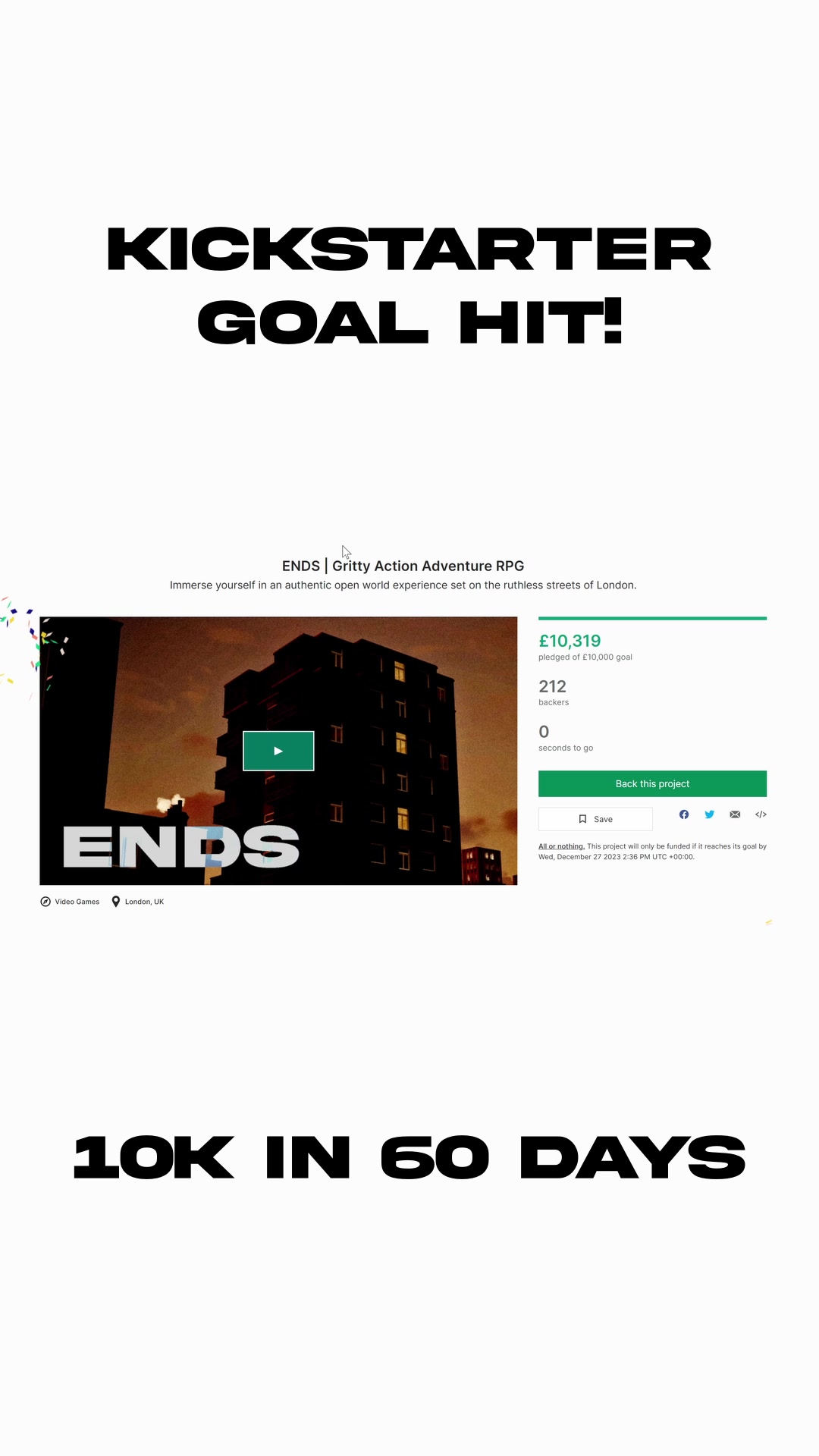 @Ends The Game