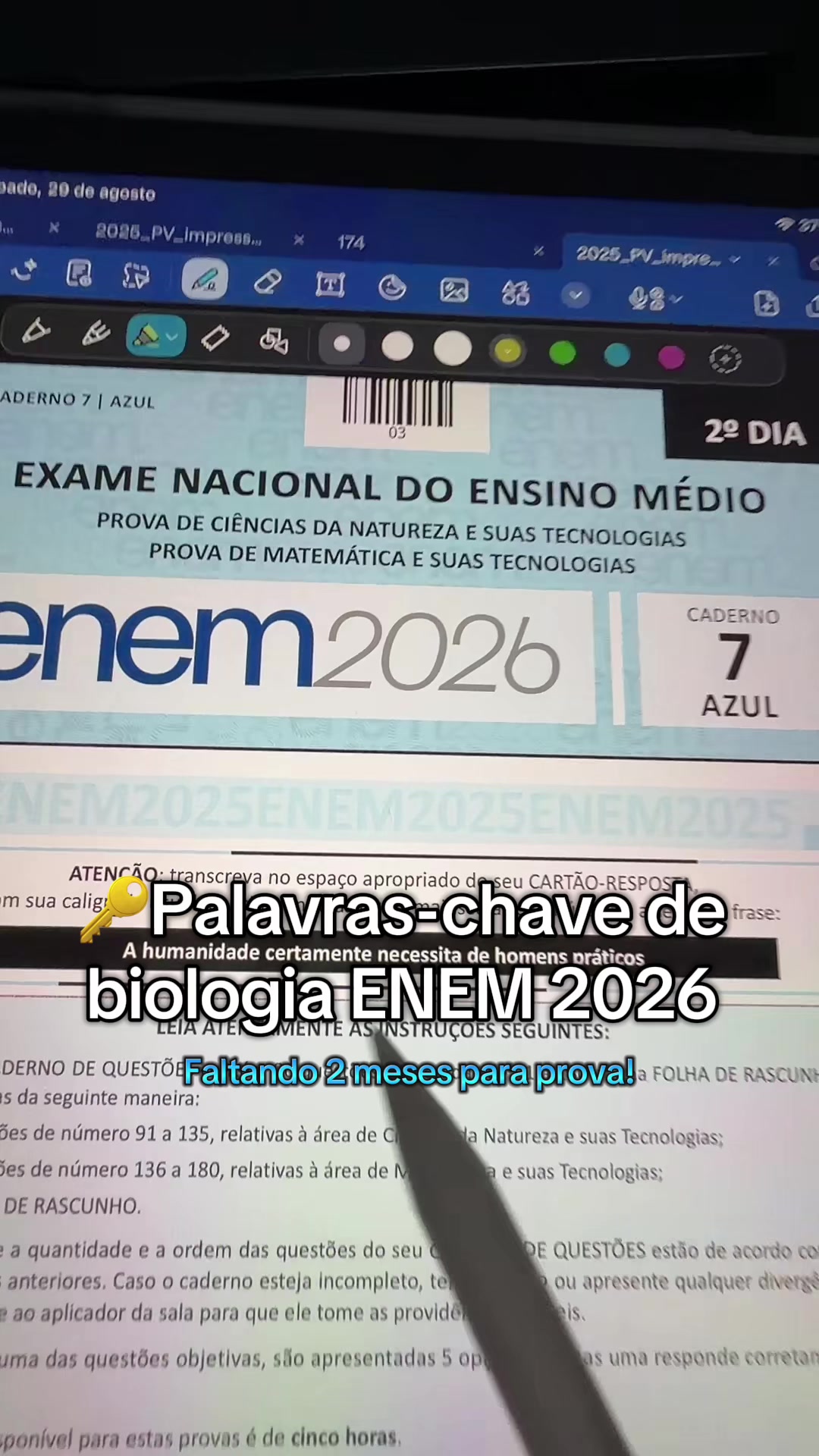 @renanmof | ENEM 2026