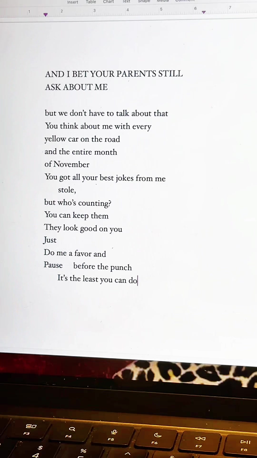 @Meggy is writing