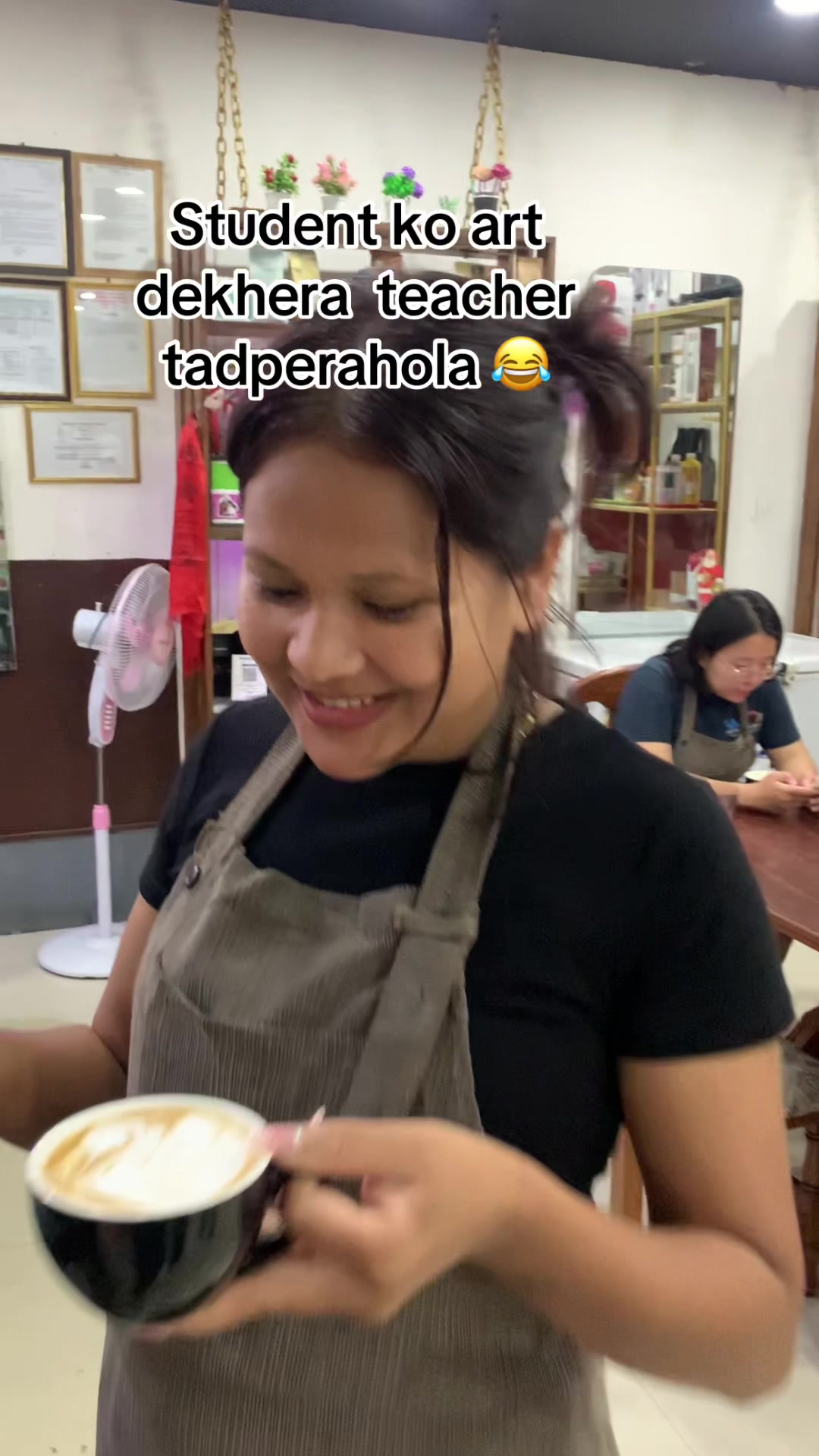 @Teentongue Barista School