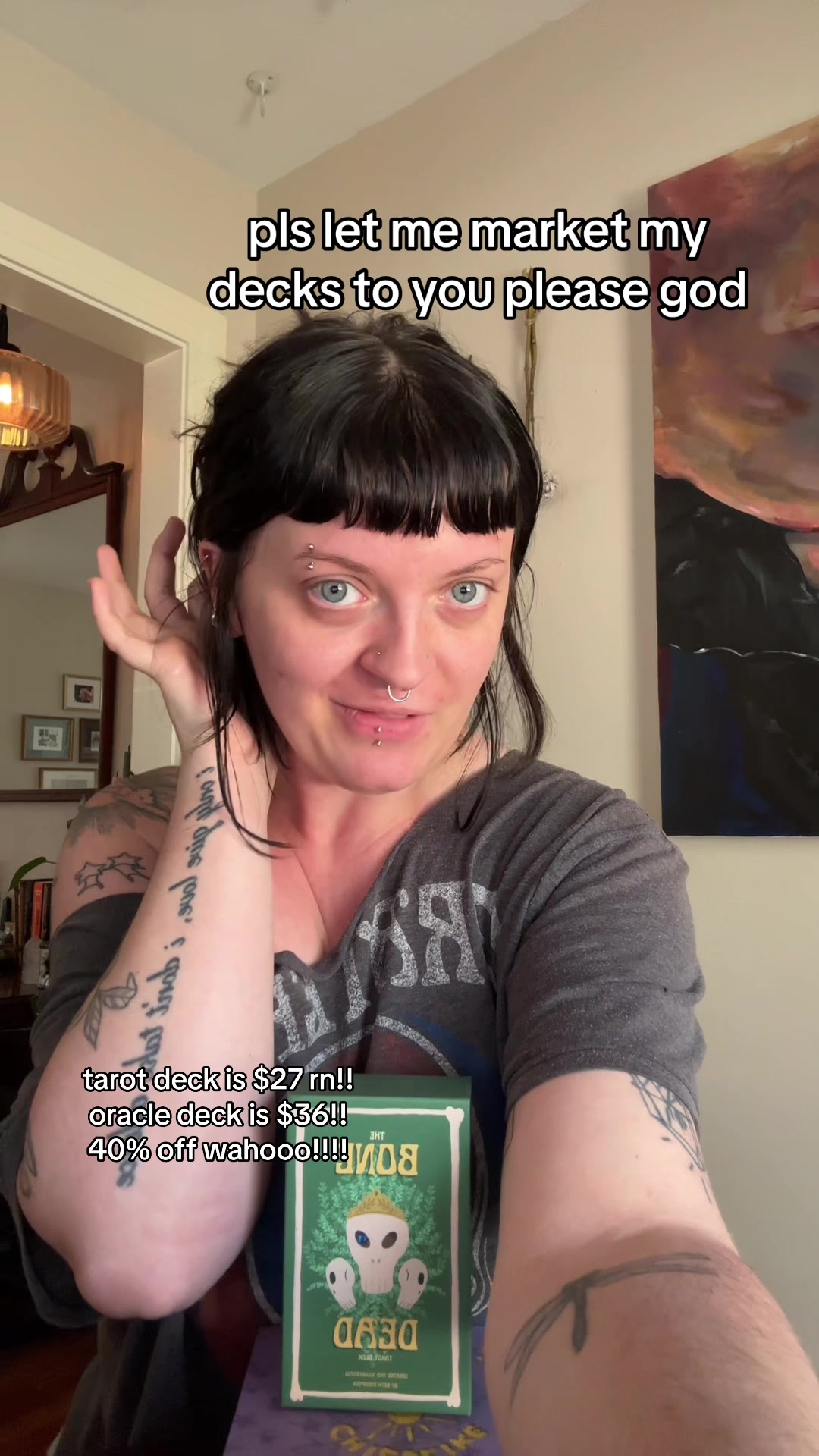 @bone dead tarot | beth ✰