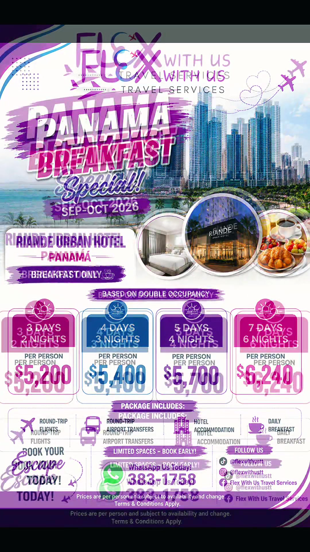 @Flex With Us Travel Services