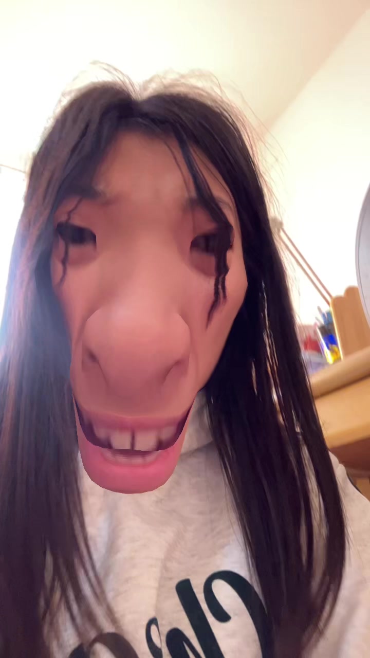 @笑い声窓拭き