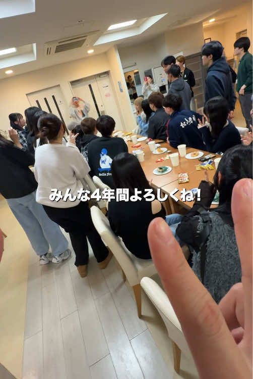 @今日も寮から。