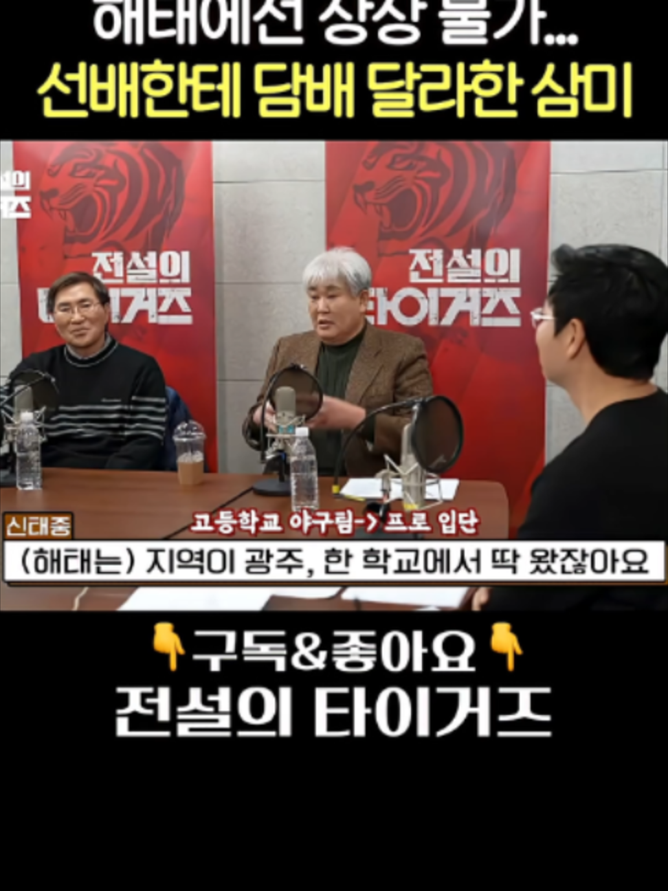 @전설의 타이거즈