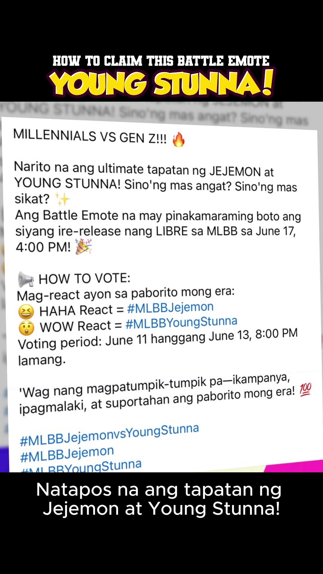 @Mobile Legends Philippines