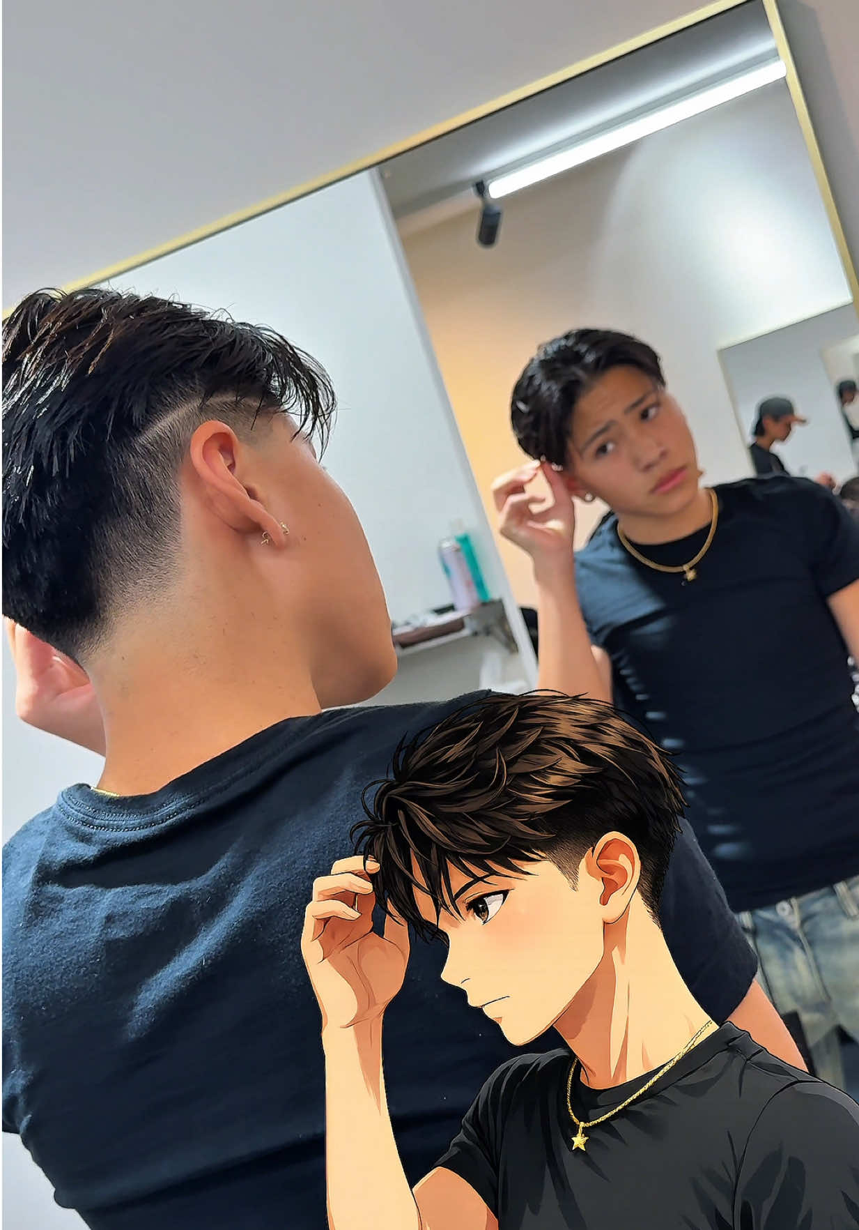 @海外風ヘア職人　KENT .【スペインカール.短髪】