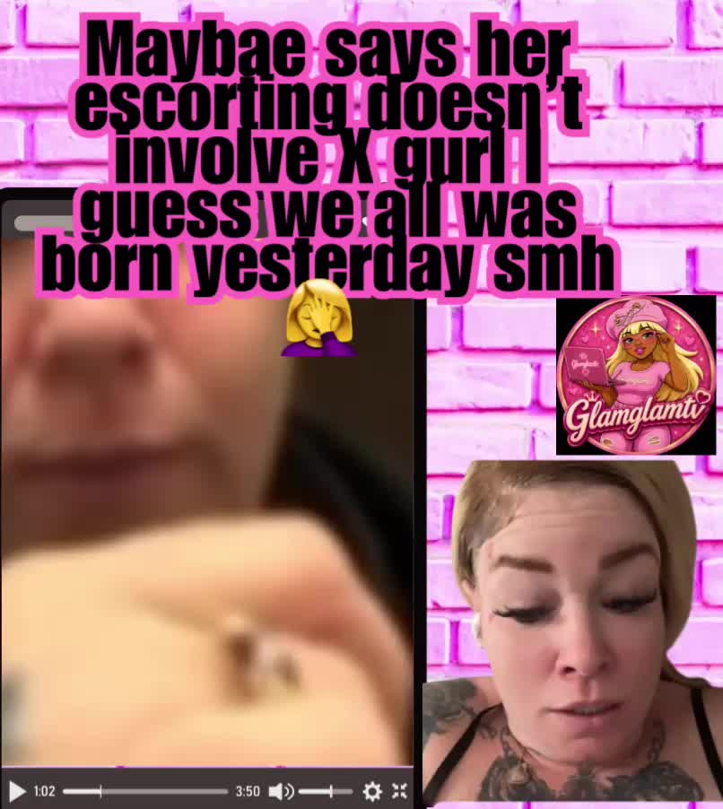 @glamglamtv 🩷🖤🩷🖤