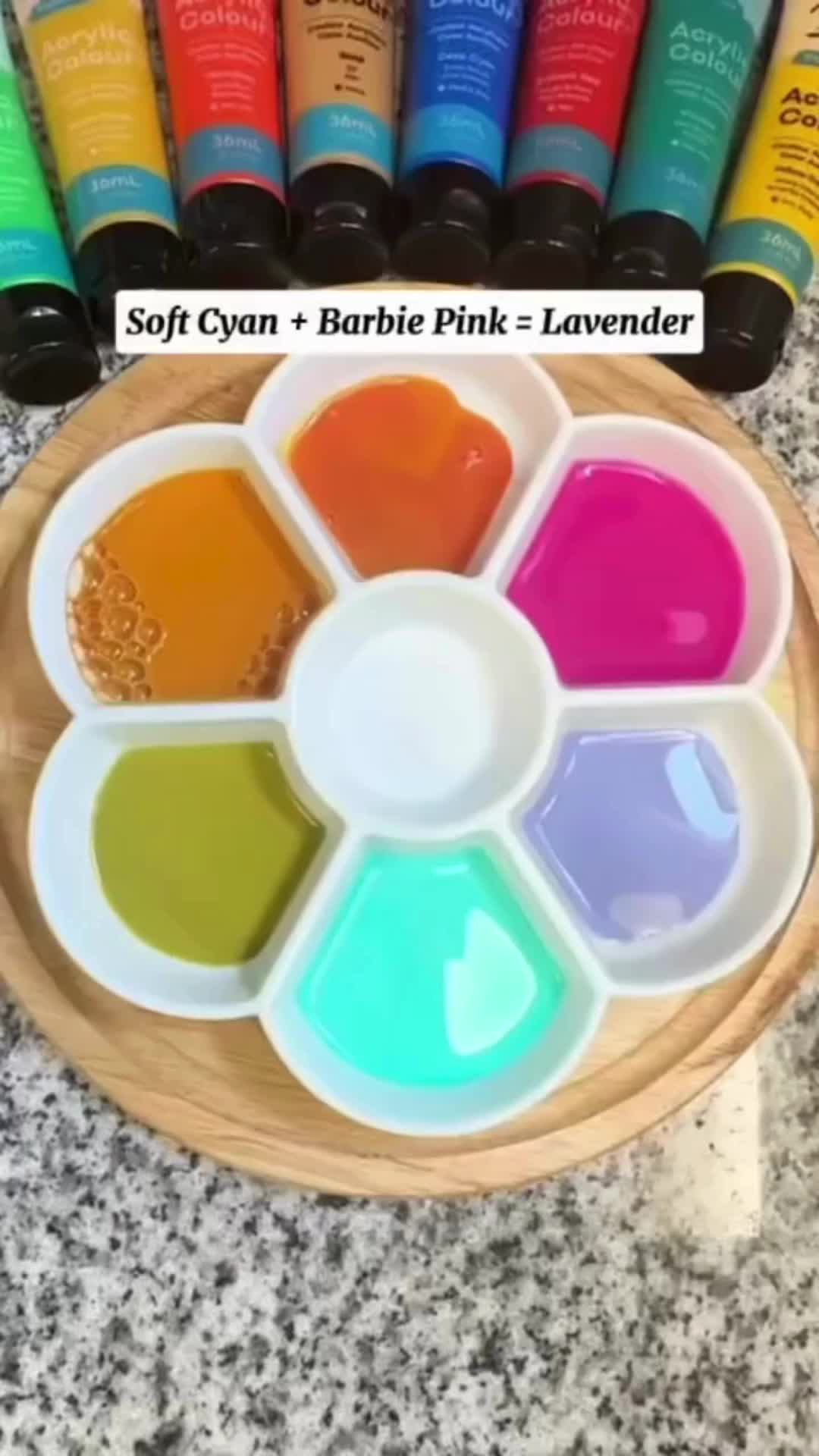 @Color Mixing ASMR