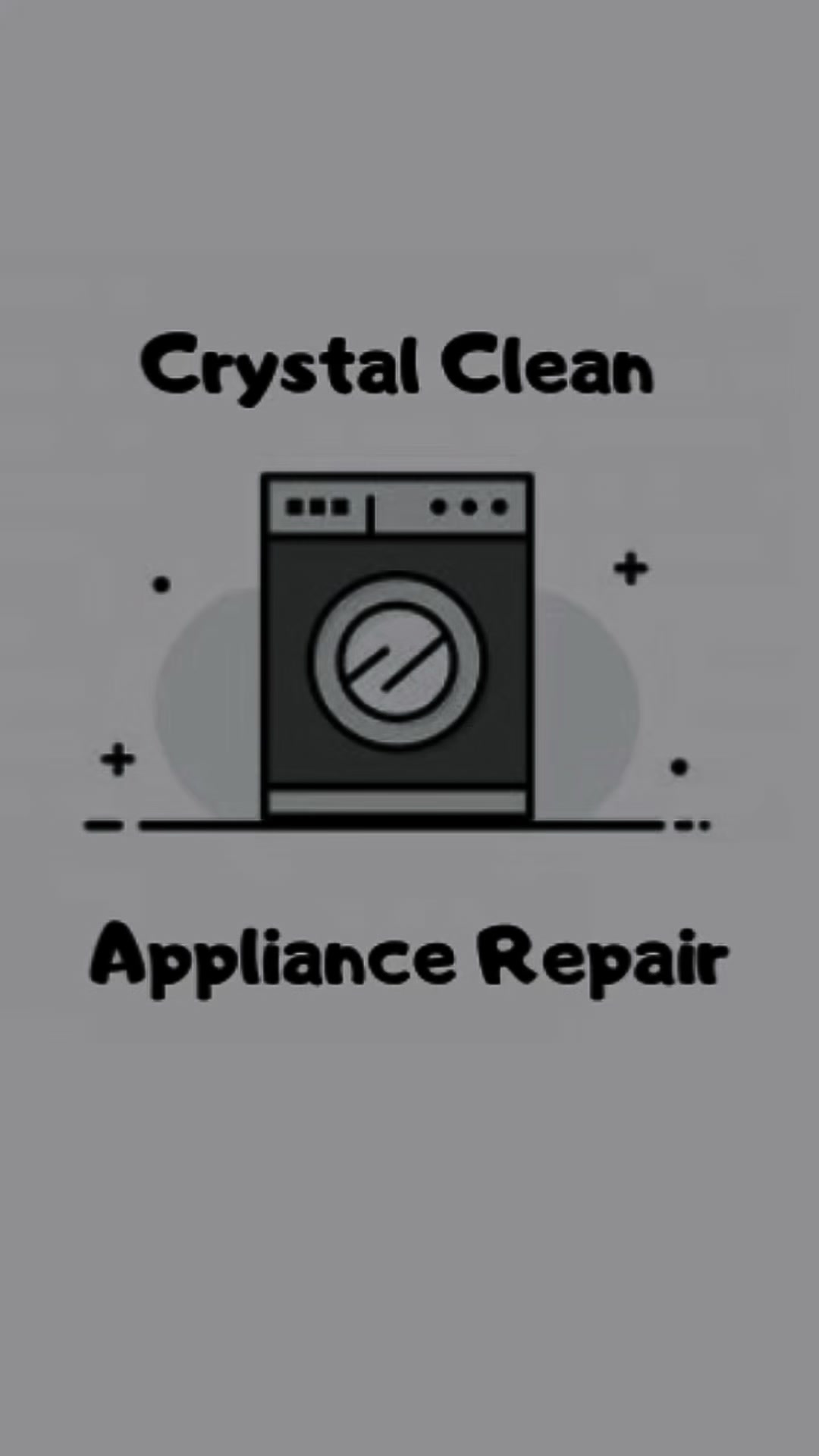 @Crystal Clean Appliance
