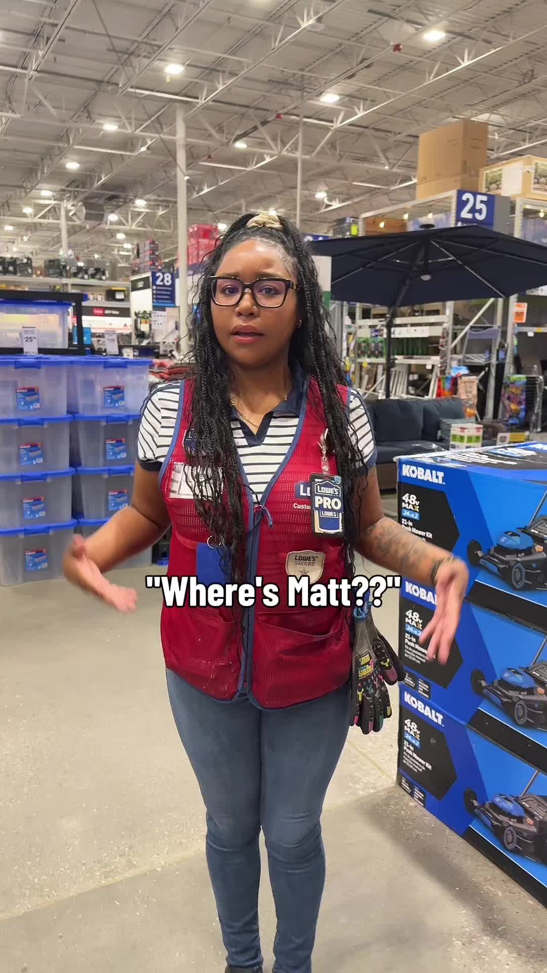 @Lowe&rsquo;s The Woodlands